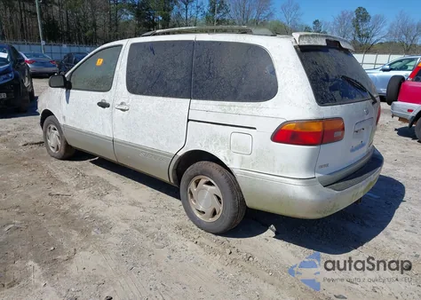2000 Toyota Sienna Xle z USA, uszkodzony, nr VIN 4T3ZF13CXYU246465